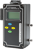 For measuring oxygen purity, this transmitter measures O2 concentrations from 90-100% continuously. 