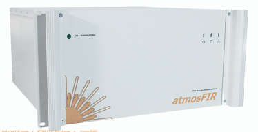 atmosFIRi is a new concept in FTIR. The unit is designed as a general gas analyser that is simple to use
