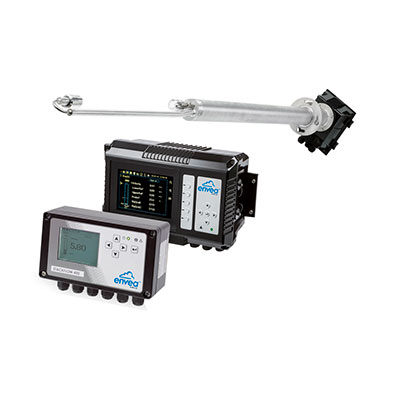 Approved flue gas velocity CEM for stack velocity, volumetric flow and pollutant mass release calculations when linked to Gas and Dust CEMS